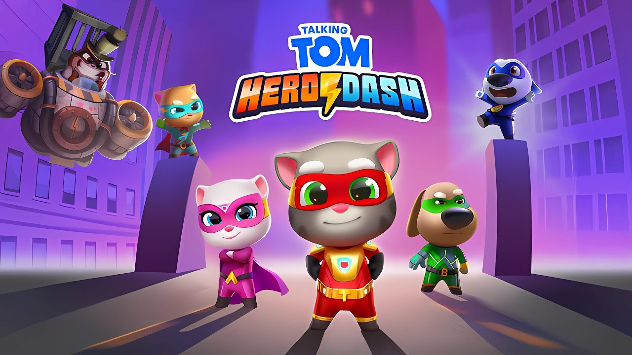 Thông tin về Game Talking Tom Hero Dash APK