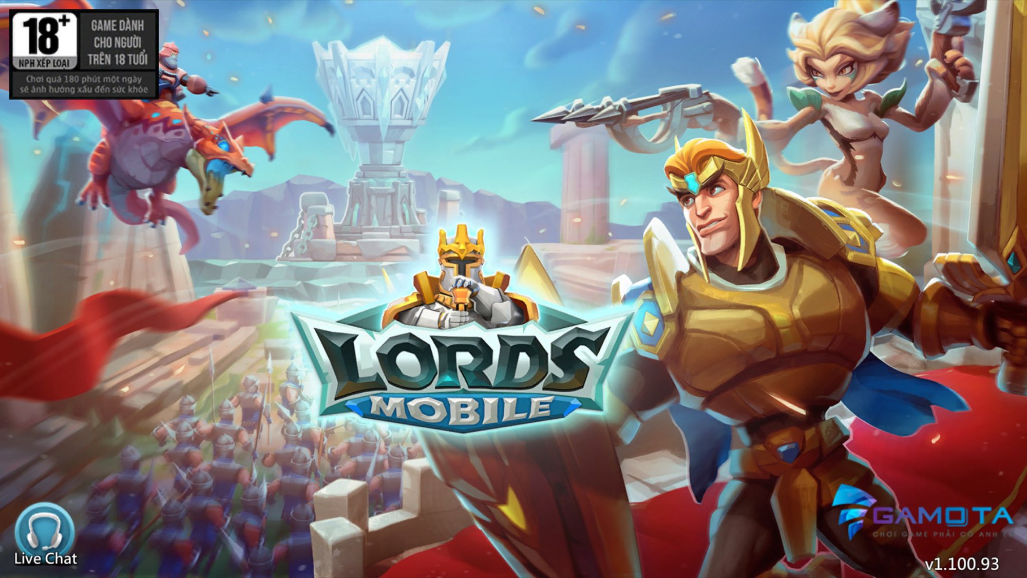 Tải xuống Game Lords Mobile APK trên Gamota