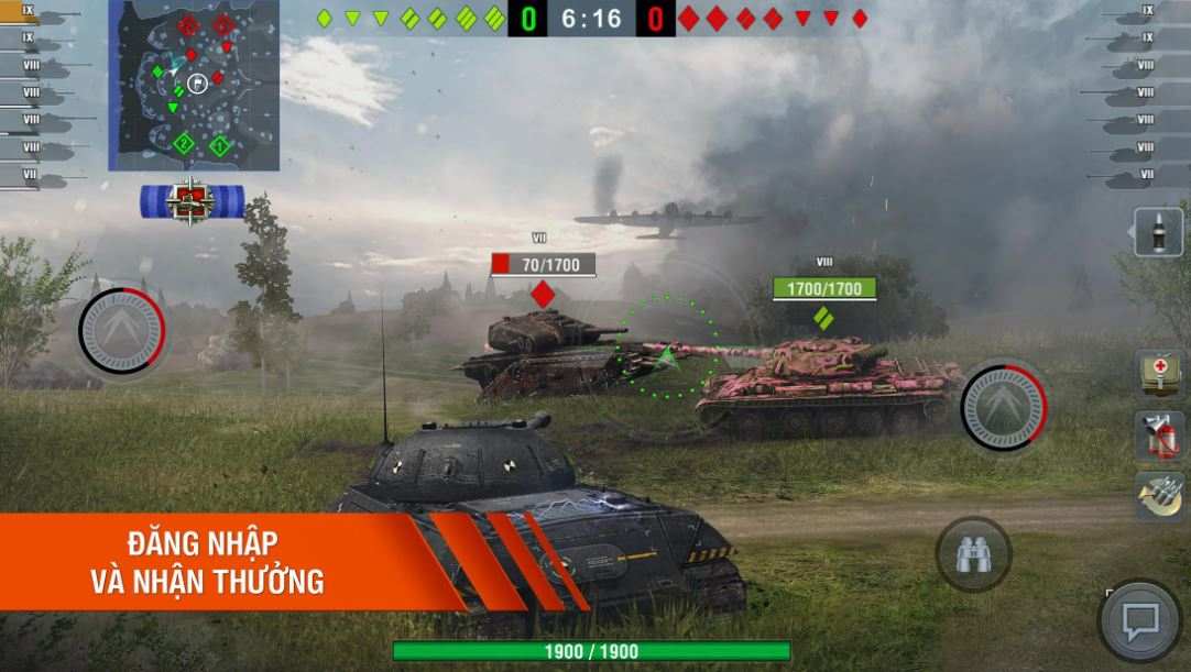 Tải và cài đặt Game World of Tanks Blitz APK