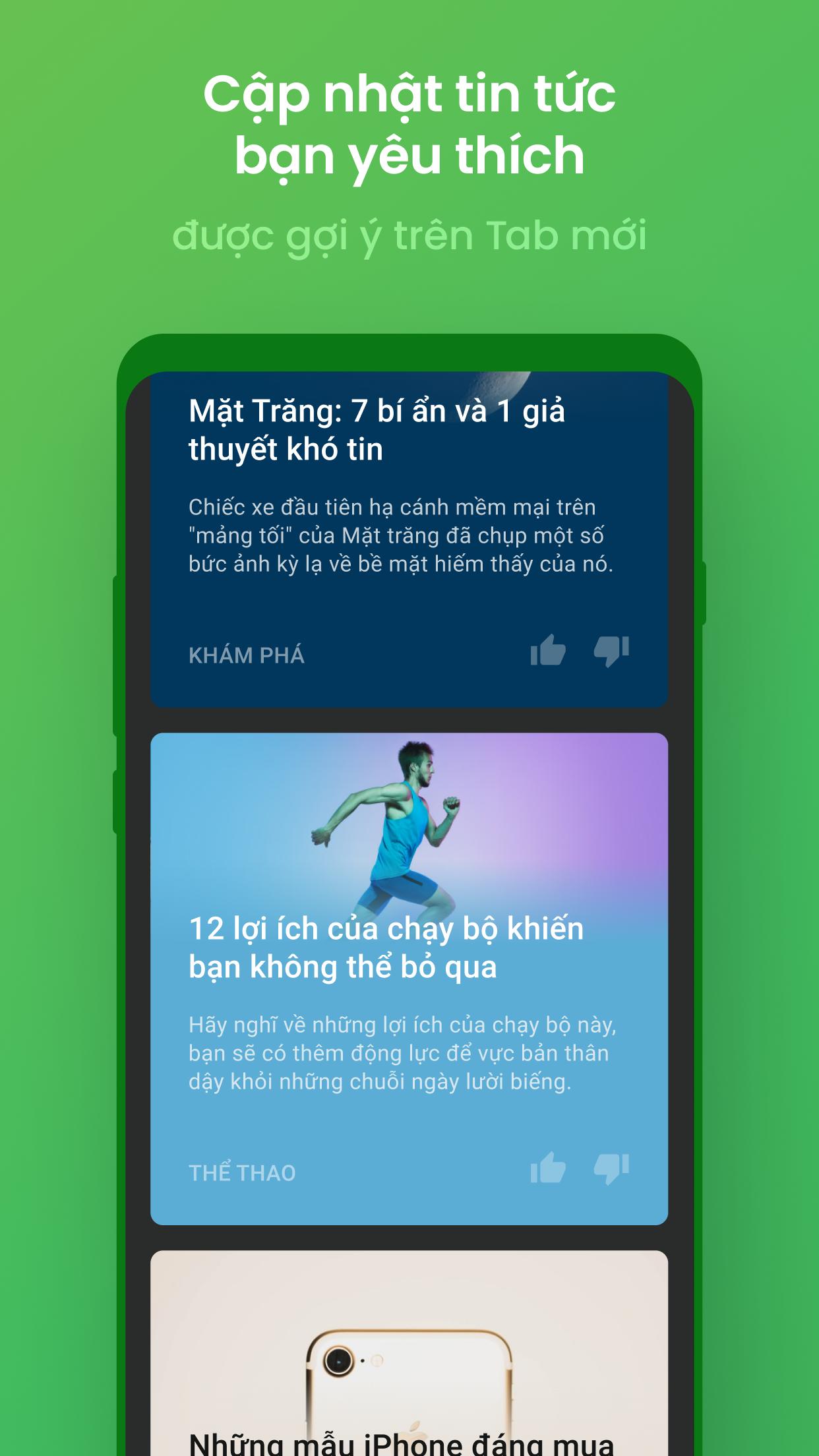 Tải trình duyệt Cốc Cốc APK miễn phí