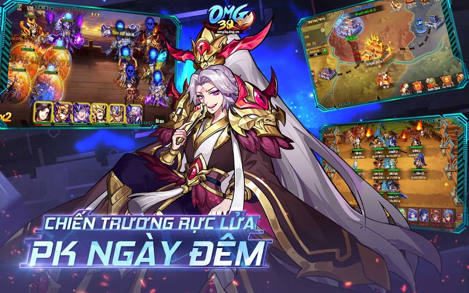 Tính năng nổi bật của Game OMG 3Q - Đấu tướng Tam Quốc