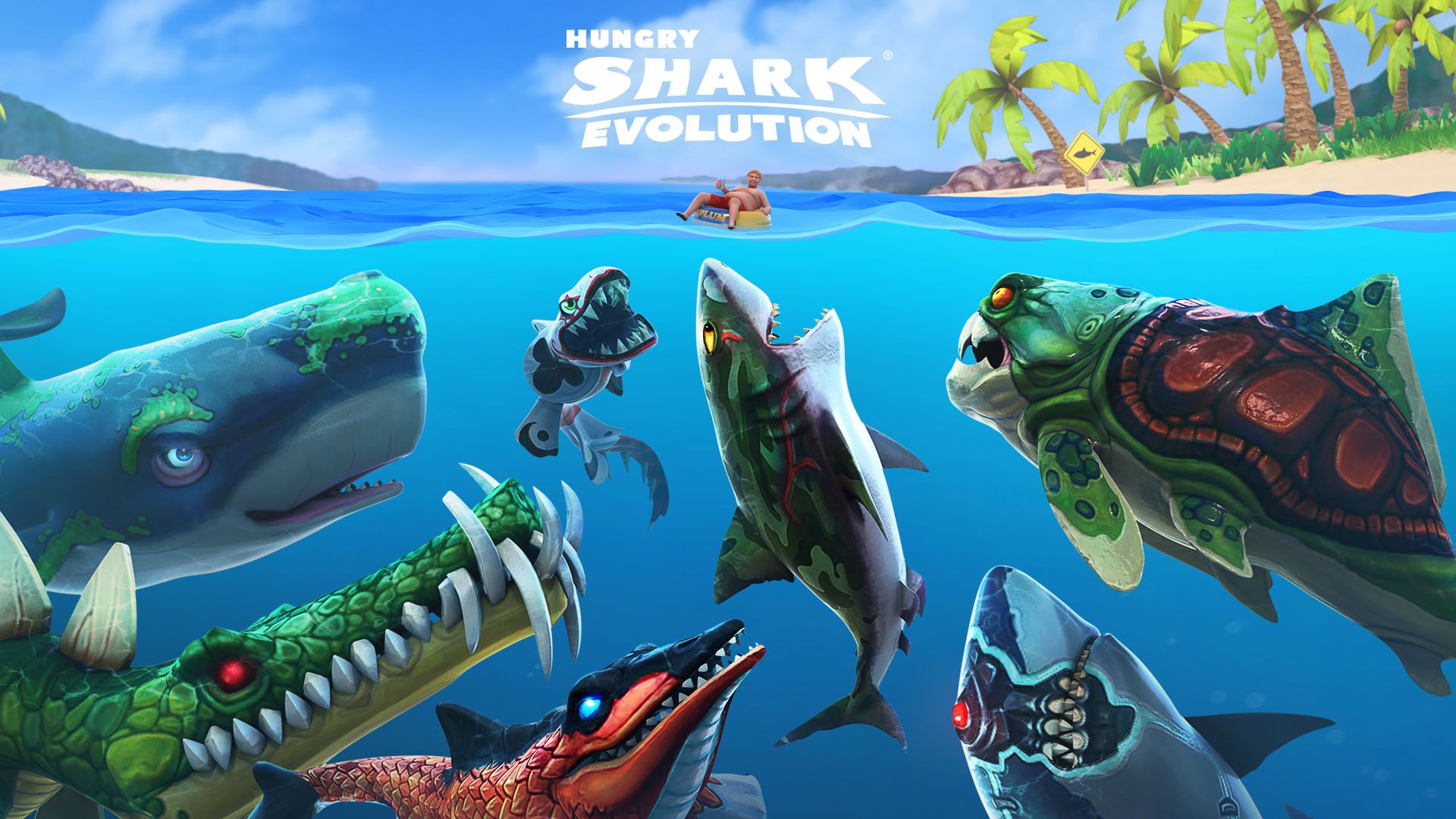 Cách chơi game Hungry Shark Evolution