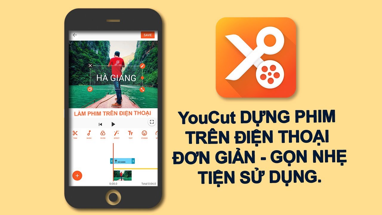 App YouCut - Công cụ mạnh mẽ cho việc chỉnh sửa video