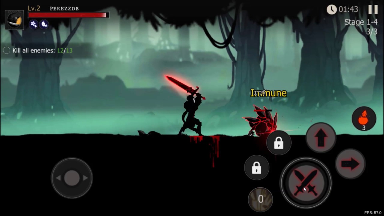 Tính Năng Nổi Bật của Game Shadow of Death APK